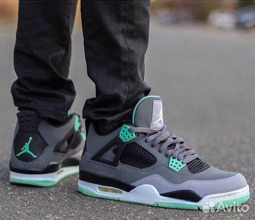 Air Jordan 4 Retro Grey-Green (42р)