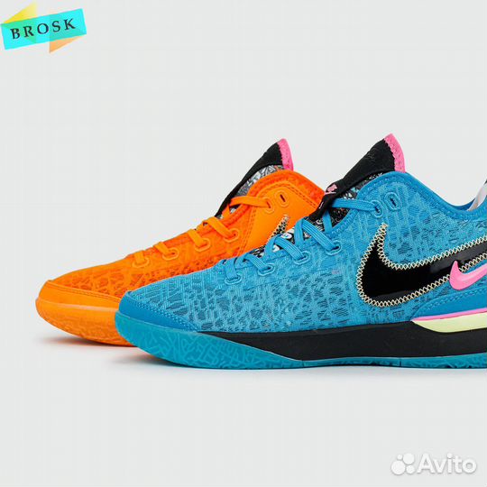 Кроссовки Zoom LeBron nxxt Gen EP Blue Orange