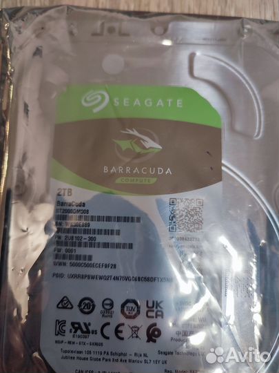 Жесткий диск 2tb