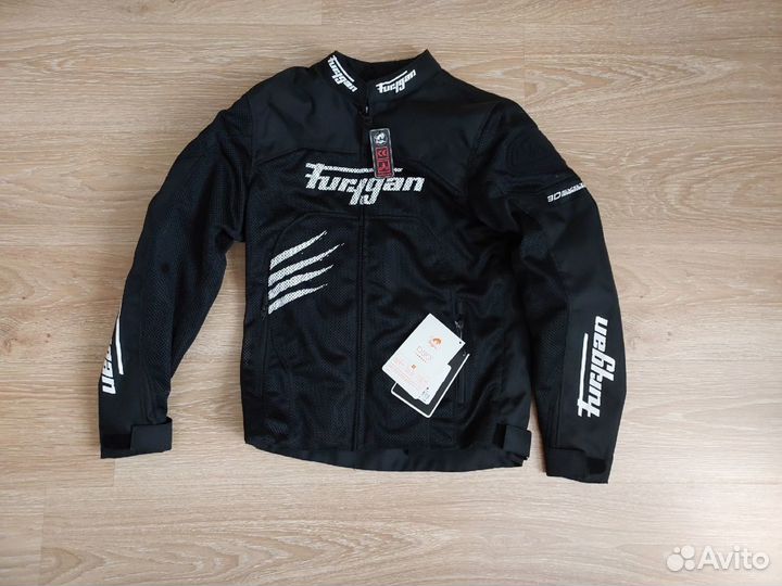 Мотокуртка мужская M