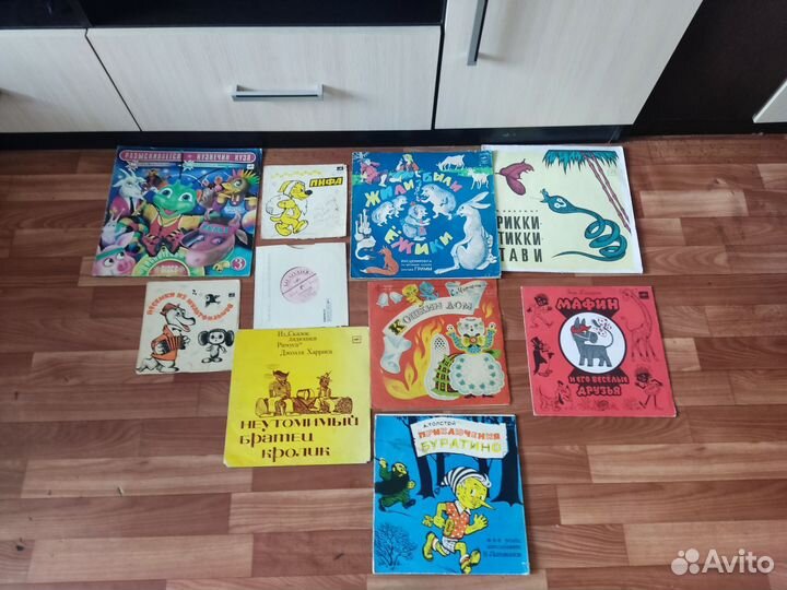 Виниловые Пластинки сказки детские