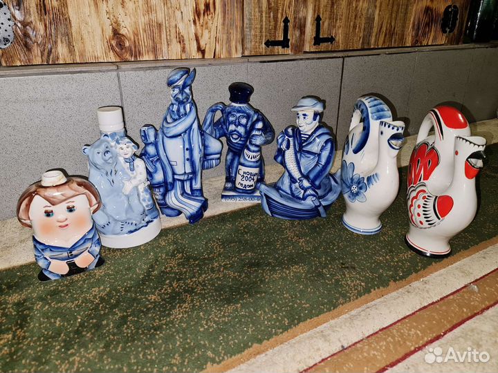 Штофы Гжель