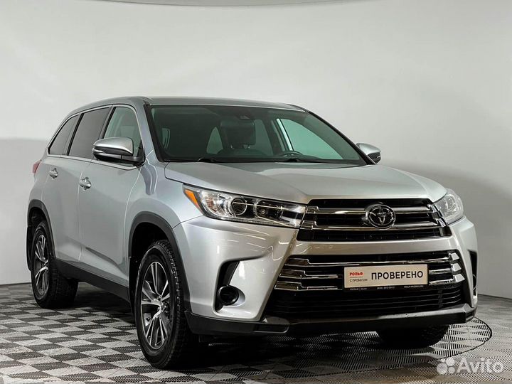 Toyota Highlander 3.5 AT, 2018, 74 986 км
