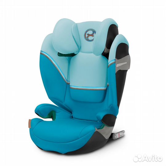 Новые Cybex Solution S2 i-Fix Beach Blue 2023