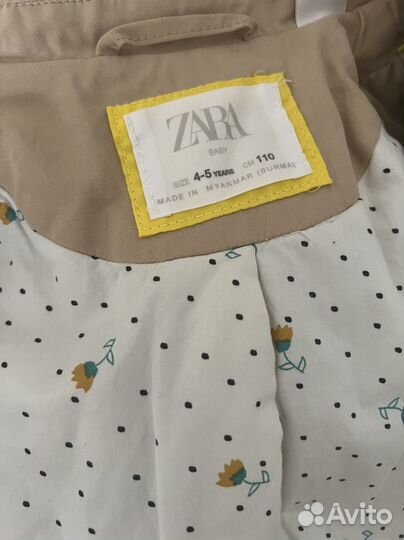 Тренч плащ для девочки