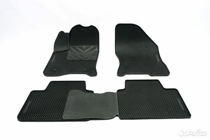 Резиновые ковры avtodriver для Лада Веста