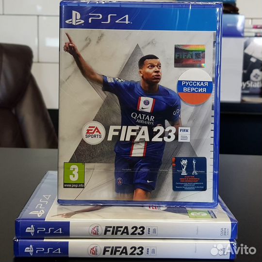 FIFA 23 (PS4), полностью на русском, новый