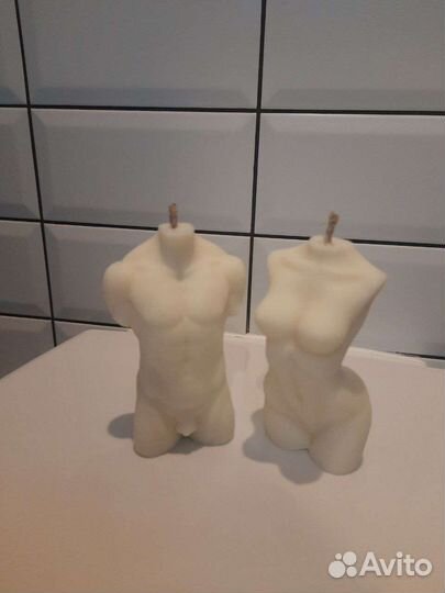 Свеча женское и мужское тело