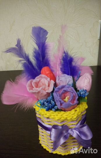 Букет из мыла