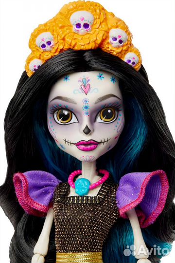 Кукла Монстр Хай Скелита Howliday Dia de Muertos