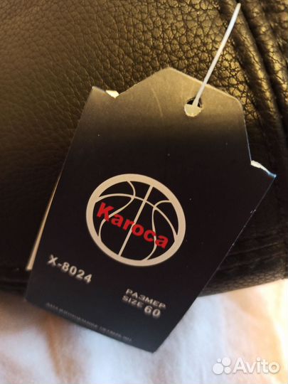 Мужская кожаная кепка осения