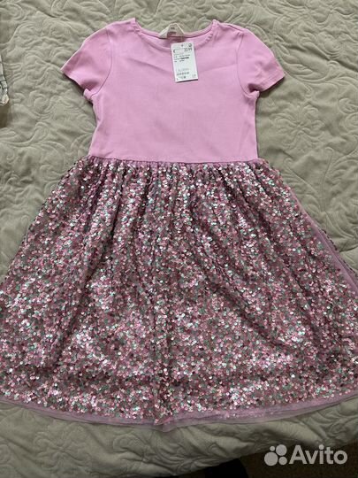 Платье для девочки 134/140 H&M новое
