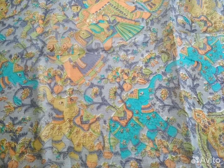 Платок шелк натуральный (лист фото)