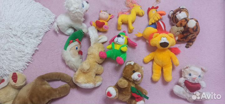Мягкие игрушки пакетом
