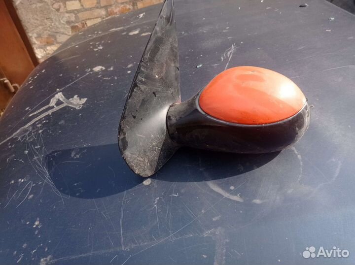 Зеркало левое на пежо 206(электро)