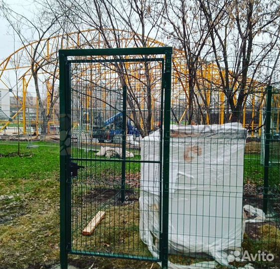 Забор сетка 3d