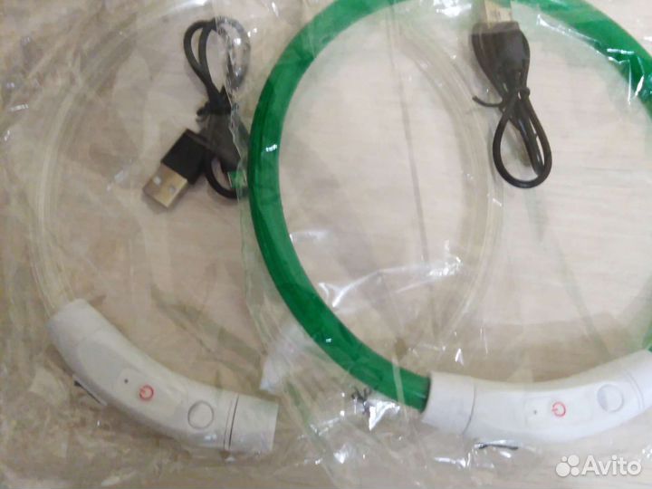 Ошейник светящийся