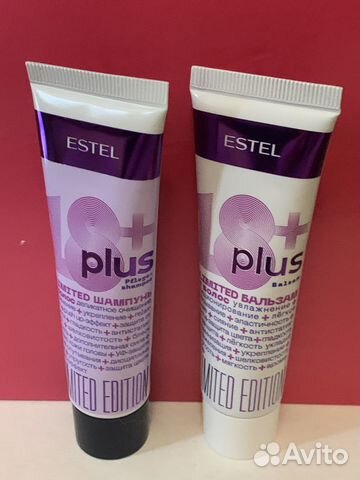 Estel, шампунь и бальзам для волос 18 Plus 30 мл