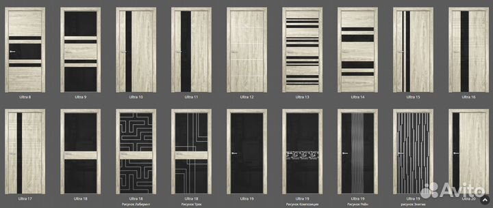 Межкомнатная дверь Ultra 18
