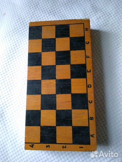 Шахматы СССР, дерево +отдельные фигурки