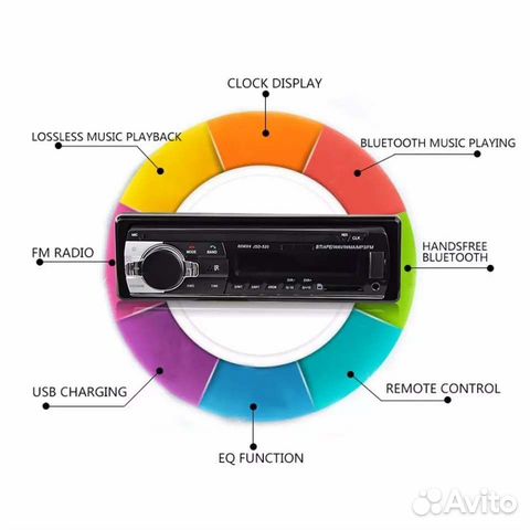 Автомагнитола новая с bluetooth