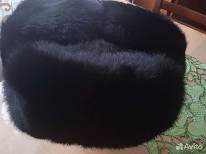 Мужская шапка из кролика