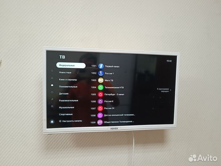 Телевизор Novex SMART tv