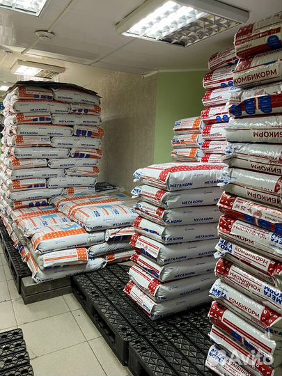 Комбикорм мегакорм для Бройлеров Старт Рост Финиш