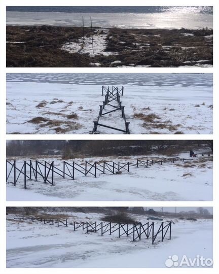 Фундамнт на винтовых сваях