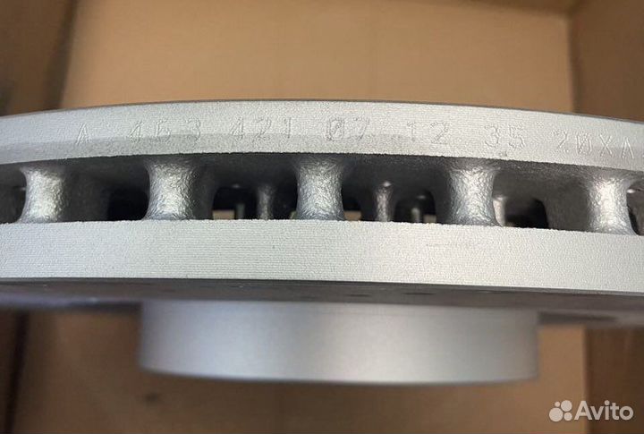 Диск тормозной передний Mercedes G 6.3 AMG