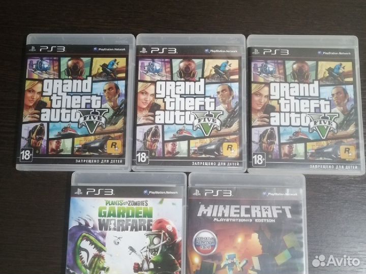 Диски для Sony playstation 3 (ps3)