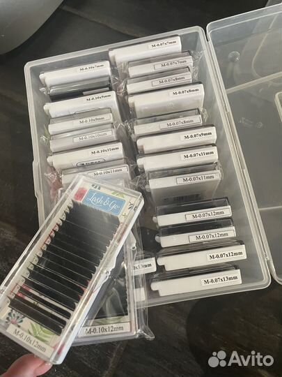 Ресницы для наращивания бу