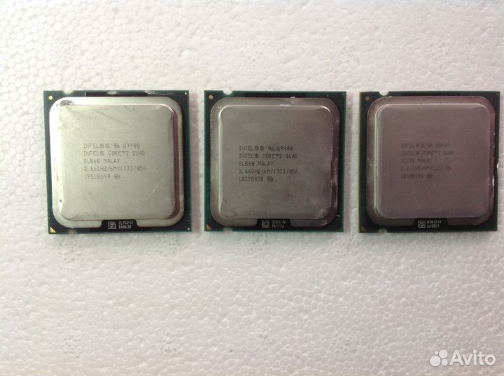 Core2 Quad Q9300 и Q9550