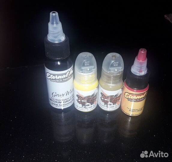 Пигменты для татуажа и тату World famous Ink