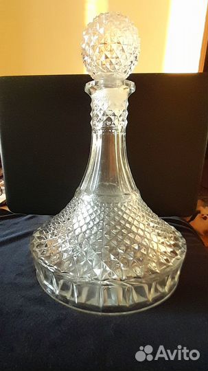 Винтажная посуда англия декантер