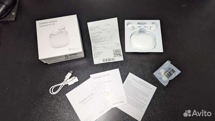 Bluetooth гарнитура Honor earbuds 3 lite гарантия