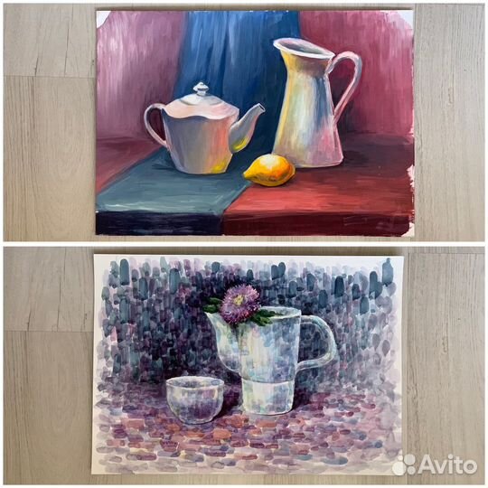 Рисунки на бумаге А3