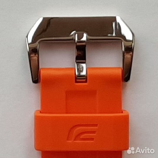Ремень ремешок Casio EMA-100B-1A4 оранжевый