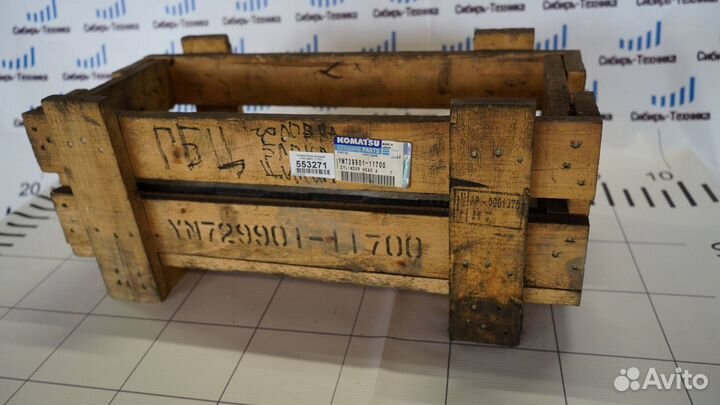 Головка блока цилиндра (YM729901-11700) Komatsu