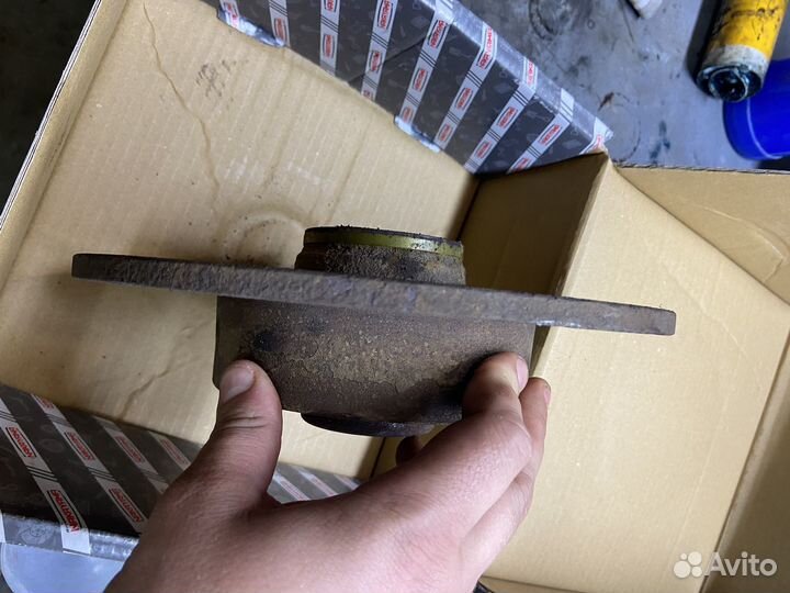 Задние тормозные диски на renault megane 2