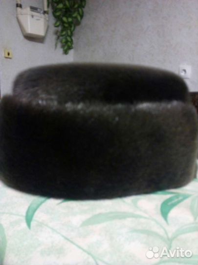 Норковая шапка мужская