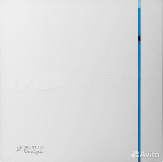 Вентилятор вытяжной silent 100 Design CZ