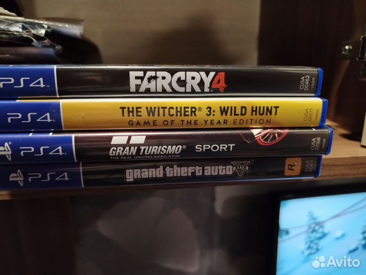 Диски на ps4