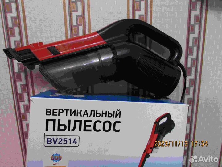 Вертикальный пылесос BBK BV 2514