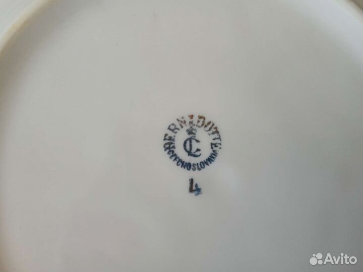 Сервиз столовый на 6 персон, Чехословакия