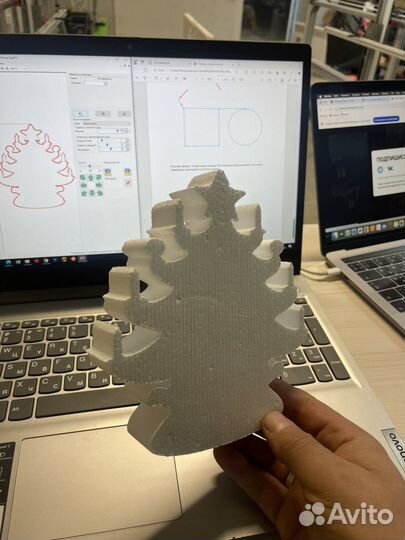 Изделия из пенопласта новогоднее