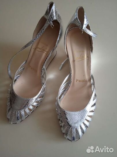 Босоножки Christian Louboutin оригинал питон