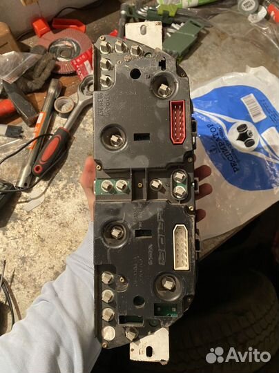 Приборная панель ваз 2114 - 2115 два окна