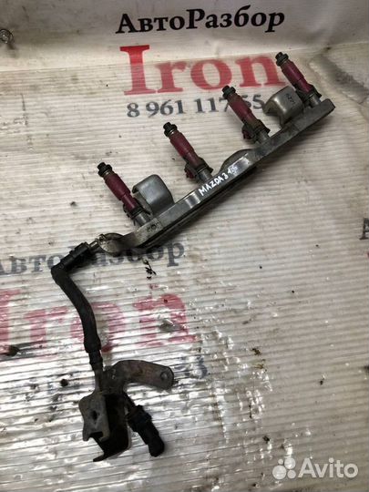 Топливная рампа Mazda 3 bk bl 1.6 Z6 мазда