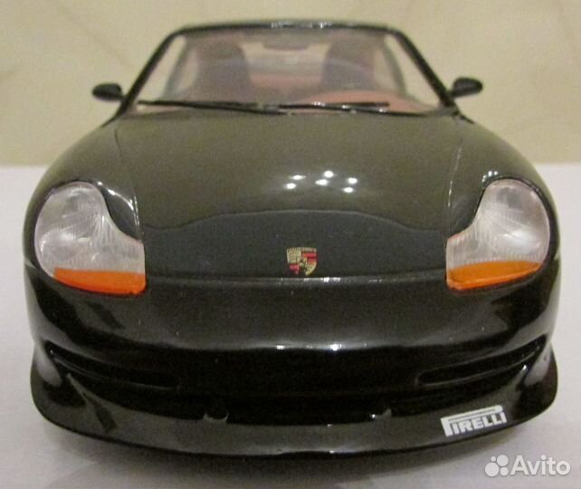 Porsche 911 Carrera 1997 Black, bBurago, 1:24